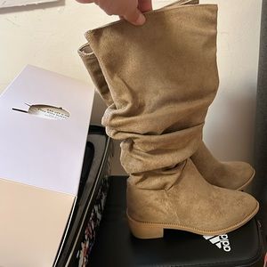 Elegant knee high boots